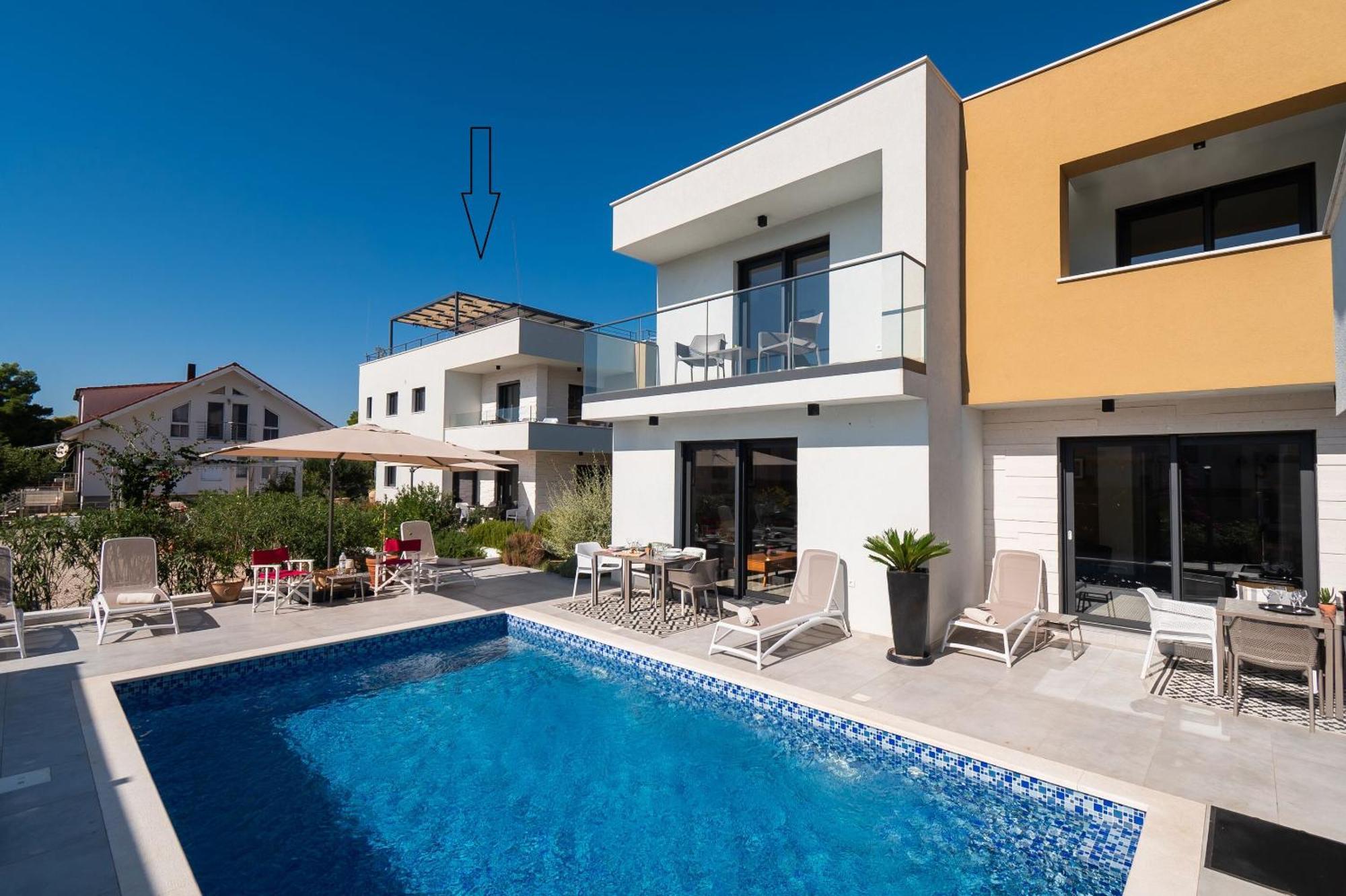 Apartments Villa Adriana I Srima Εξωτερικό φωτογραφία